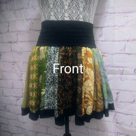 Silk skirt, sustainable fashion - Picture 2 of 5